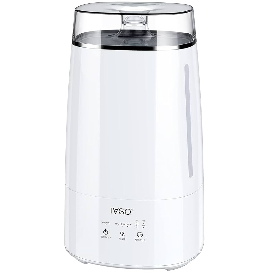 IVSOJP 加湿器 Amazon | 加湿器卓上 IVSOJP 超音波式加湿器3段階モード30時間